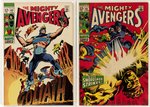 AVENGERS SILVER AND BRONZE AGE LOT OF 26 COMIC ISSUES.