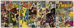 AVENGERS BRONZE AND COPPER AGE LARGE LOT OF 110 COMIC ISSUES (FIRST TASKMASTER CAMEO).