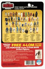 STAR WARS: THE EMPIRE STRIKES BACK (1982) - UGNAUGHT 47 BACK-A CARDED ACTION FIGURE.