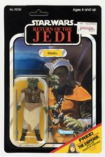 STAR WARS: RETURN OF THE JEDI (1983) - KLAATU 65 BACK-C CARDED ACTION FIGURE.