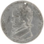 POLK & DALLAS LARGE 1844 CAMPAIGN MEDAL BY LEONARD.