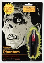 REMCO UNIVERSAL CITY STUDIO'S PHANTOM OF THE OPERA GLOW VERSION CARDED ACTION FIGURE.