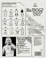 HASBRO WWF MR. PERFECT CARDED ACTION FIGURE.