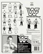 HASBRO WWF IRS CARDED ACTION FIGURE.