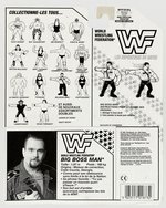 HASBRO WWF BIG BOSS MAN 2ND ISSUE CARDED ACTION FIGURE.