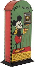 MICKEY MOUSE SAALHEIMER & STRAUSS GERMAN TIN MECHANICAL BANK.