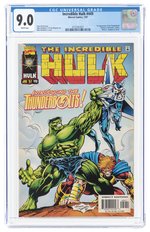 INCREDIBLE HULK #449 JANUARY 1997 CGC 9.0 VF/NM (FIRST THUNDERBOLTS).