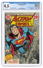 ACTION COMICS #419 DECEMBER 1972 CGC 4.5 VG+ (FIRST HUMAN TARGET).