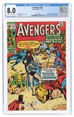 AVENGERS #83 DECEMBER 1970 CGC 8.0 VF.