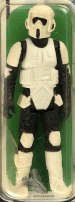 STAR WARS: RETURN OF THE JEDI (1983) - BIKER SCOUT 65 BACK-A AFA 80 Y-NM.