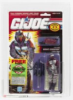 G.I. JOE (1990) - NIGHT-CREEPER SERIES 9/34 BACK AFA 85 NM+.