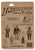 INDIANA JONES AND THE TEMPLE OF DOOM - GIANT THUGGEE CARDED ACTION FIGURE.