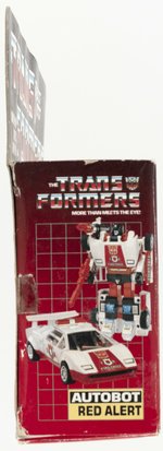 TRANSFORMERS (1985) SERIES 2 - RED ALERT BOXED ACTION FIGURE.