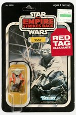 STAR WARS: THE EMPIRE STRIKES BACK (1980) - YODA 32 BACK-B CARDED ACTION FIGURE.