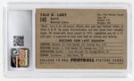 1952 BOWMAN LARGE #140 YALE LARY (HOF) ROOKIE CARD CSG 4.5 VG/EX+.