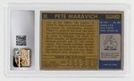 1971-72 TOPPS #55 PETE MARAVICH (HOF) CSG 4.5 VG/EX+.