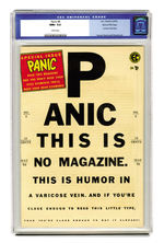 PANIC #8 APRIL MAY 1955 CGC 9.6 WHITE PAGES GAINES FILE COPY.