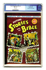 PICTURE STORIES FROM THE BIBLE #NN 1946 CGC 9.6 OFF-WHITE PAGES GAINES FILE COPY.