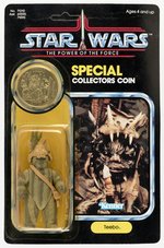 STAR WARS: THE POWER OF THE FORCE (1985) - TEEBO 92 BACK CARDED ACTION FIGURE.