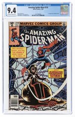 AMAZING SPIDER-MAN #210 NOVEMBER 1980 CGC 9.4 NM (FIRST MADAME WEB).