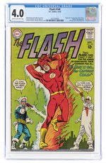 FLASH #140 NOVEMBER 1963 CGC 4.0 VG (FIRST HEAT WAVE).