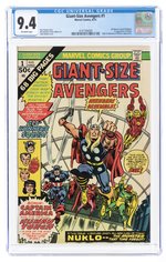 GIANT-SIZE AVENGERS #1 AUGUST 1974 CGC 9.4 NM.