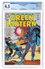 GREEN LANTERN VOL. 2 #37 JUNE 1965 CGC 4.5 VG+ (FIRST EVIL STAR).