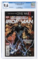 INVINCIBLE IRON MAN #9 JULY 2016 CGC 9.6 NM+ (FIRST FULL RIRI WILLIAMS).