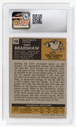 1971 TOPPS #156 TERRY BRADSHAW (HOF) ROOKIE CARD CSG 5. EXCELLENT+.