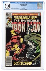 IRON MAN #150 SEPTEMBER 1981 CGC 9.4 NM.