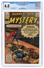 JOURNEY INTO MYSTERY #91 APRIL 1963 CGC 4.0 VG.