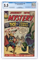 JOURNEY INTO MYSTERY #98 NOVEMBER 1963 CGC 5.5 FINE-.