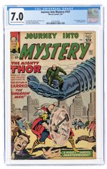 JOURNEY INTO MYSTERY #101 FEBRUARY 1964 CGC 7.0 FINE/VF.