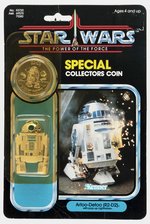 STAR WARS: THE POWER OF THE FORCE (1985) - ARTOO-DETOO (R2-D2) POP-UP LIGHTSABER 92 BACK CARDED ACTION FIGURE.