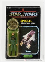 STAR WARS: THE POWER OF THE FORCE (1985) - A-WING PILOT 92 BACK CAS 75Y.