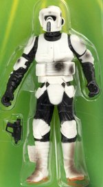 STAR WARS: POWER OF THE JEDI (2000) - SCOUT TROOPER AFA UNCIRCULATED U85 NM+.