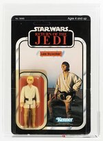 STAR WARS: RETURN OF THE JEDI (1983) - LUKE SKYWALKER 65 BACK-B AFA 75 Y-EX+/NM.