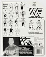 HASBRO WWF (1993) SERIES 5 - HULK HOGAN CARDED ACTION FIGURE.