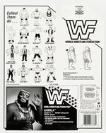 HASBRO WWF (1993) SERIES 7 - KAMALA CARDED ACTION FIGURE.