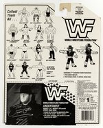 HASBRO WWF (1992) SERIES 4 - UNDERTAKER CARDED ACTION FIGURE.