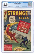 STRANGE TALES #112 SEPTEMBER 1963 CGC 5.0 VG/FINE (FIRST EEL).