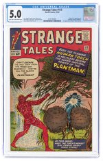 STRANGE TALES #113 OCTOBER 1963 CGC 5.0 VG/FINE (FIRST PLANTMAN).