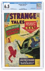 STRANGE TALES #117 FEBRUARY 1964 CGC 6.5 FINE+.