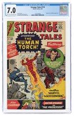 STRANGE TALES #118 MARCH 1964 CGC 7.0 FINE/VF.