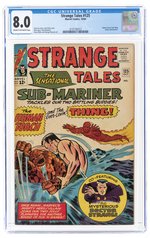 STRANGE TALES #125 OCTOBER 1964 CGC 8.0 VF.