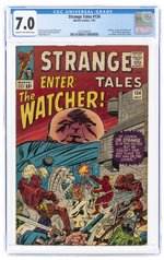 STRANGE TALES #134 JULY 1965 CGC 7.0 FINE/VF.