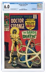 STRANGE TALES #158 JULY 1967 CGC 6.0 FINE (FIRST LIVING TRIBUNAL).