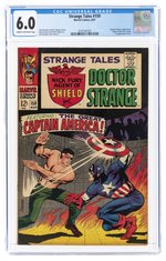 STRANGE TALES #159 AUGUST 1967 CGC 6.0 FINE.