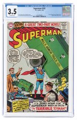 SUPERMAN #182 JANUARY 1966 CGC 3.5 VG- (FIRST SILVER AGE TOYMAN).