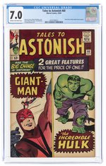 TALES TO ASTONISH #60 OCTOBER 1964 CGC 7.0 FINE/VF.